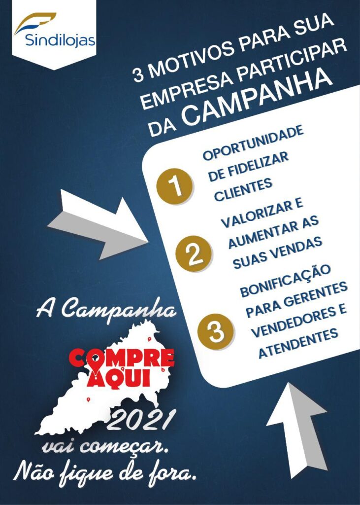 CAMPANHA COMPRE AQUI 2021  ​